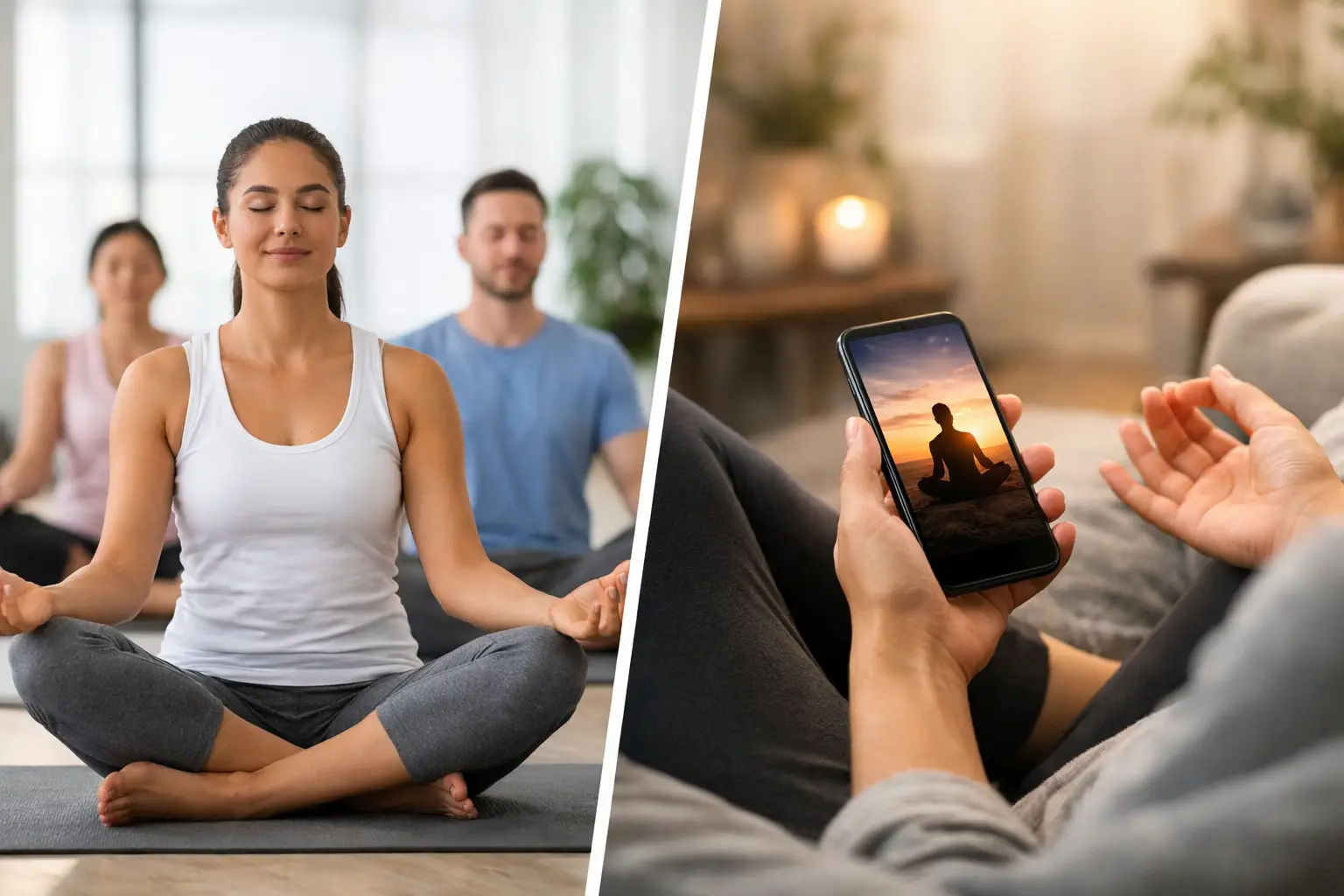 Meditation Classes vs Apps: Which Helps More?